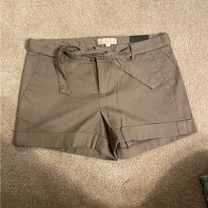 NWT! Brown Banana Republic tie shorts!